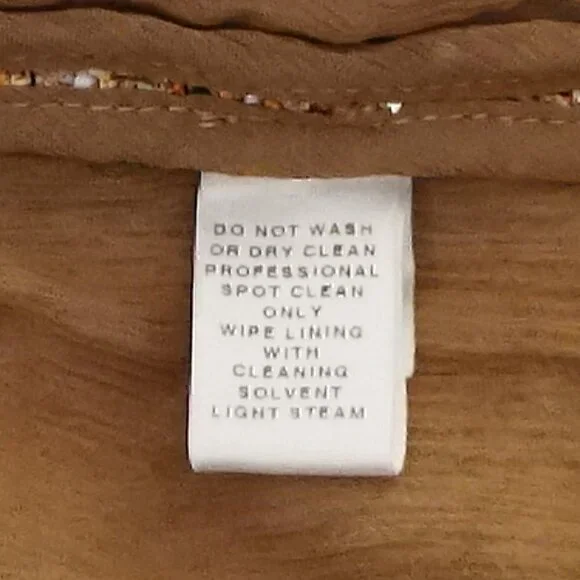 St. John Couture Textured Silk Blend Jacket w/ Tuxedo-Style Lapels   - Picture 6 of 7